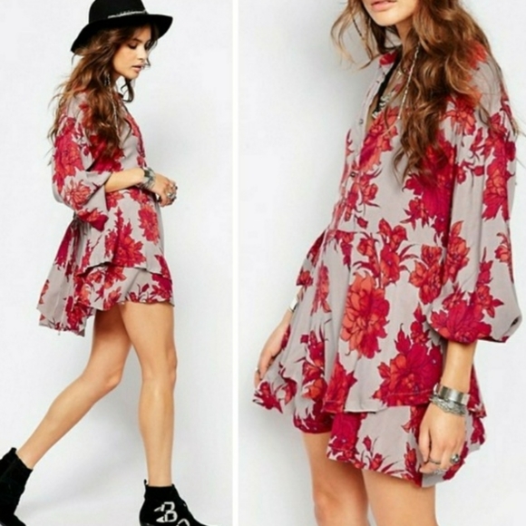 Free People Shake it Mini Dress - Picture 2 of 8